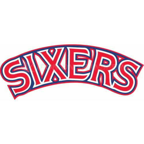 Philadelphia 76ers Iron-on Stickers (Heat Transfers)NO.1152